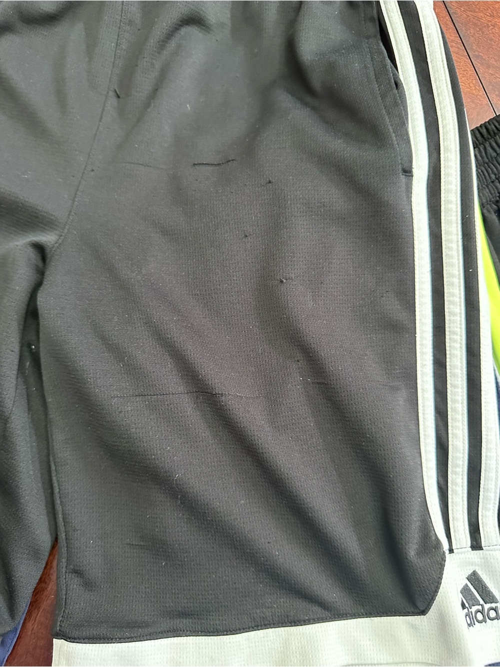 Shorts Bundle Adidas and Puma Active Side Striped Drawstring Pockets XL - Picture 4 of 9